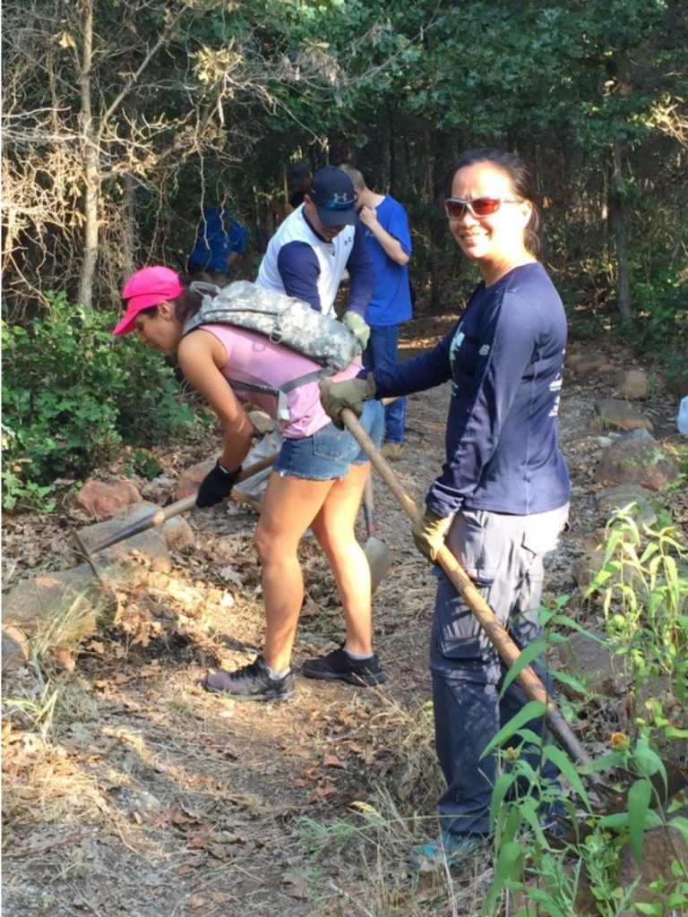 FOW Trail Maintenance - Photo by Emelie Stahler